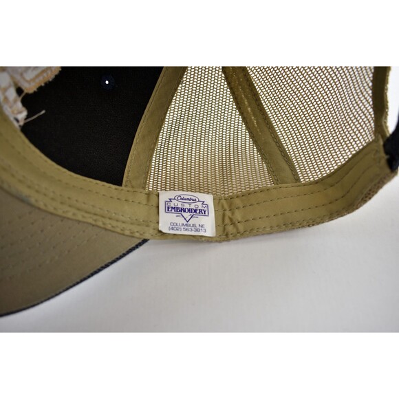 Allied Genetics Blue Denim Tan Mesh OC Baseball Cap Hat - One Size - Picture 8 of 8